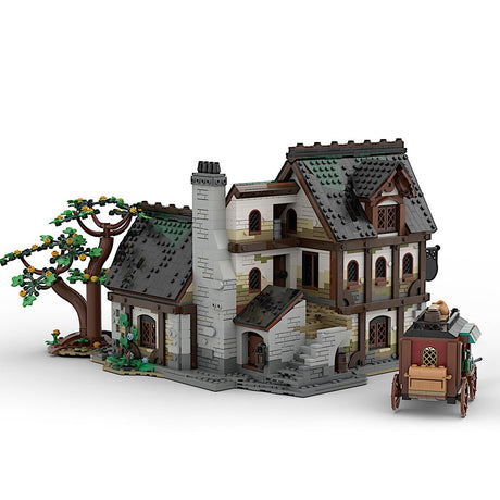 MOC - 177601 Medieval Tavern Assembly Toys Building Blocks - LesDiy - building blocks