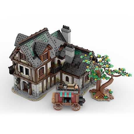 MOC - 177601 Medieval Tavern Assembly Toys Building Blocks - LesDiy - building blocks