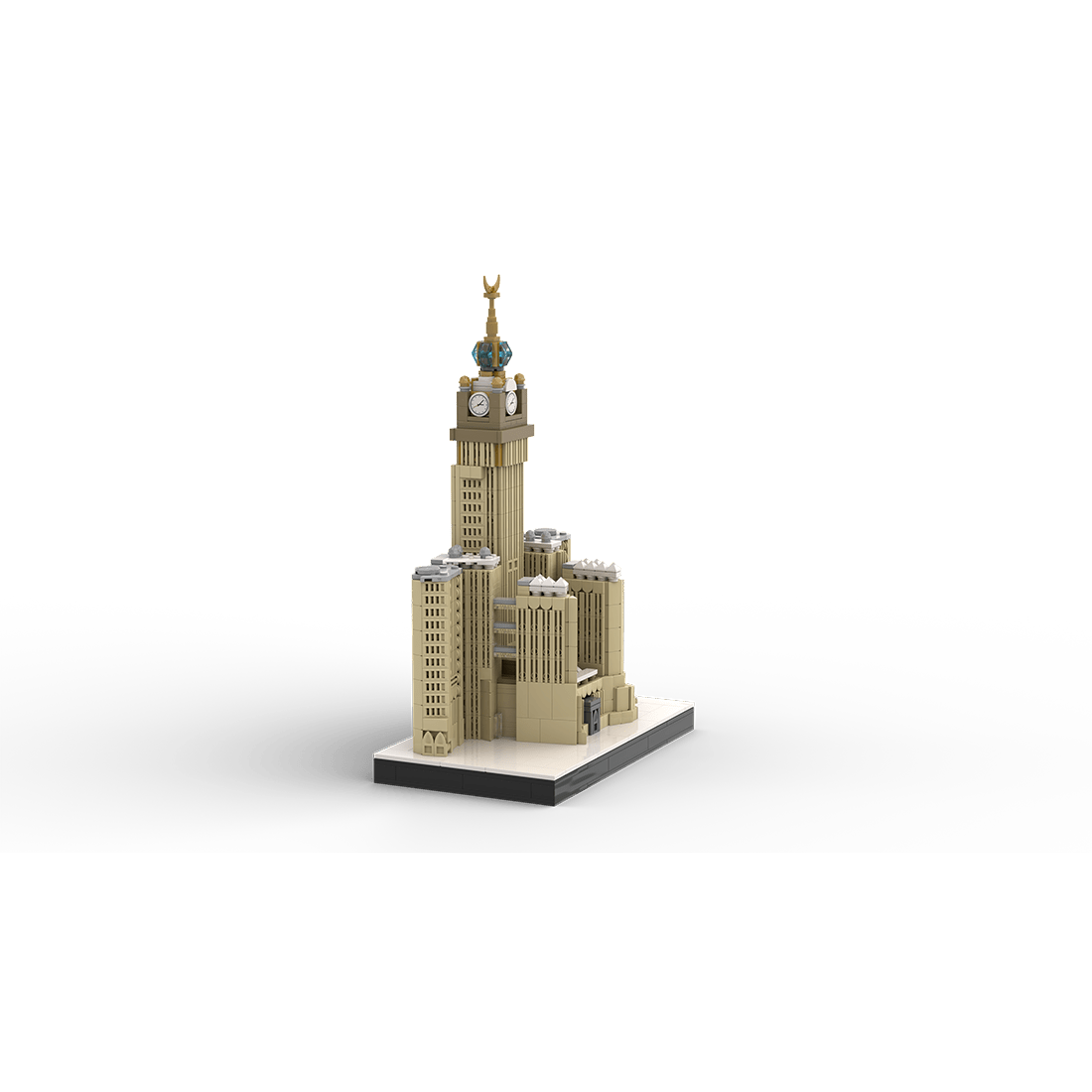 MOC - 177867 Mecca Royal Clock Tower Building Blocks - LesDiy - Building Blocks