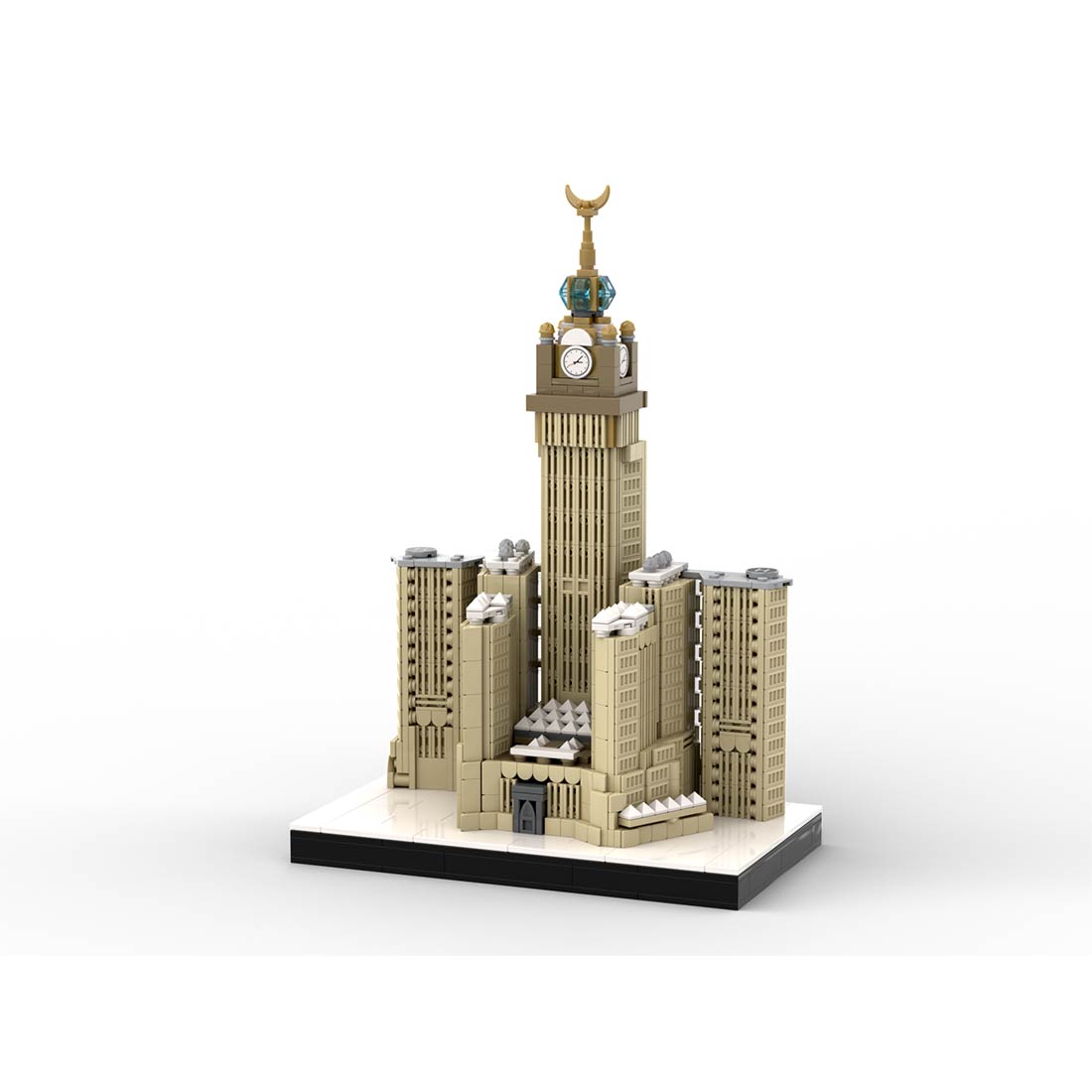 MOC-177867 Mecca Royal Clock Tower Building Blocks | LesDiy