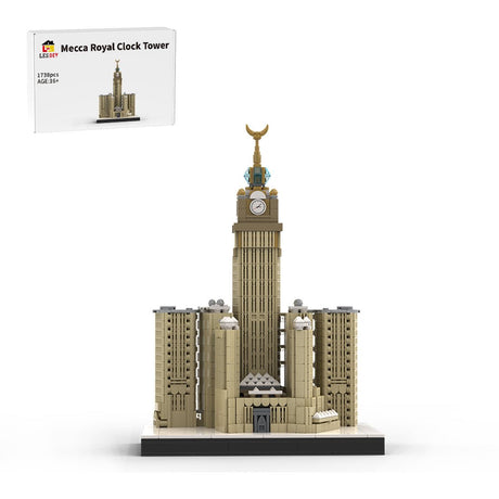MOC - 177867 Mecca Royal Clock Tower Building Blocks - LesDiy - Building Blocks