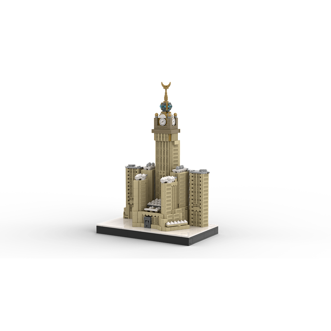 MOC - 177867 Mecca Royal Clock Tower Building Blocks - LesDiy - Building Blocks