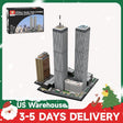 MOC - 177998 World Trade Center Complex 1:800 Scale Building Blocks - LesDiy - Building Blocks