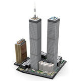 MOC - 177998 World Trade Center Complex 1:800 Scale Building Blocks - LesDiy - Building Blocks