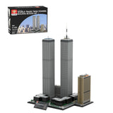 MOC - 177998 World Trade Center Complex 1:800 Scale Building Blocks - LesDiy - Building Blocks