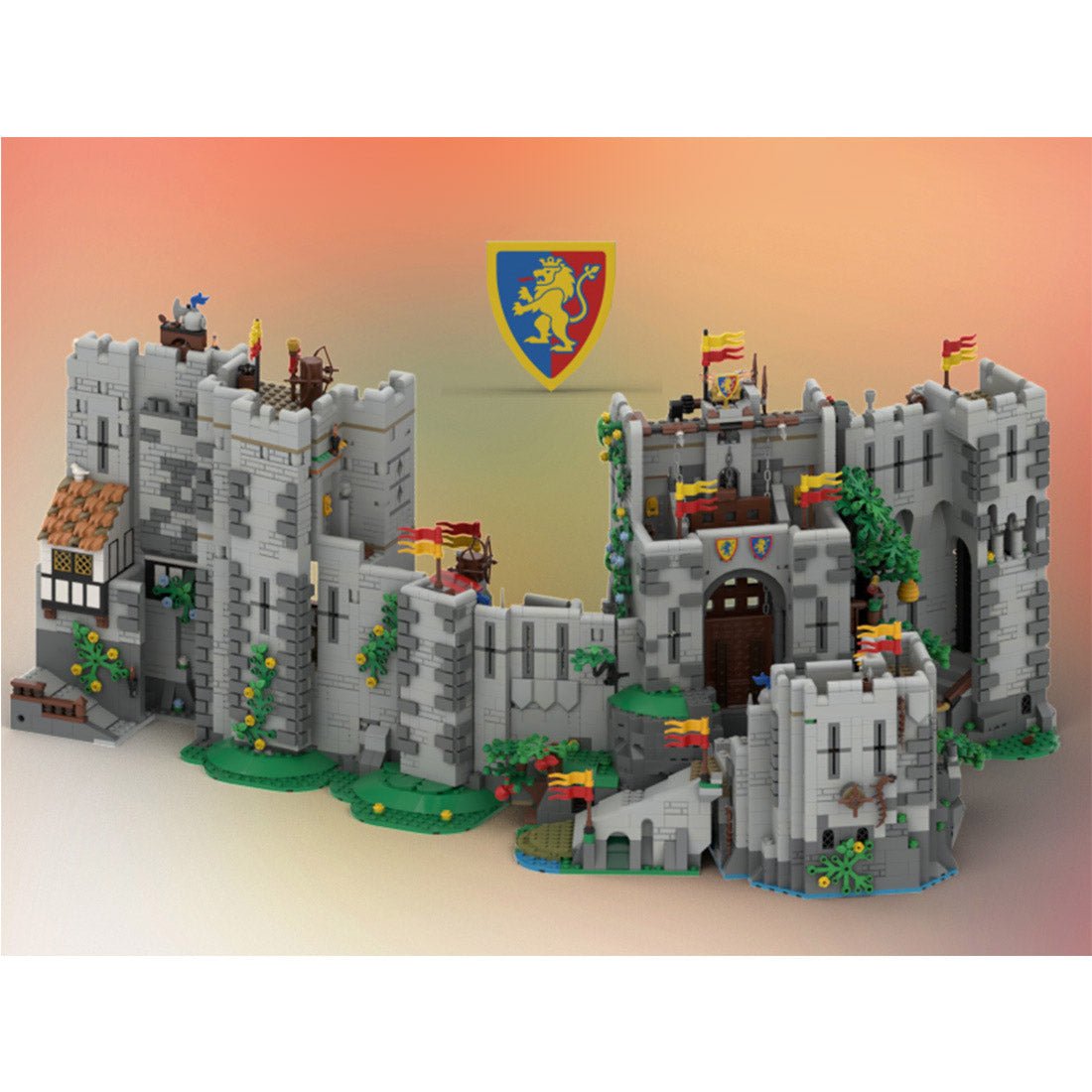 MOC - 178821 Lion castle - LesDiy - 