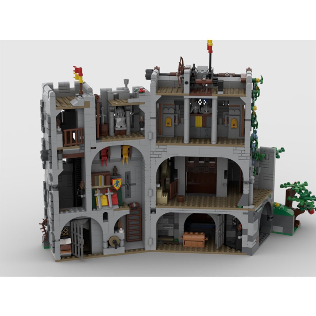 MOC - 178821 Lion castle - LesDiy - 