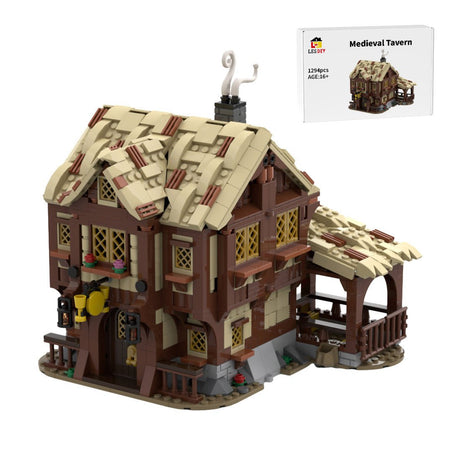MOC - 179403 Tavern - Medieval Village - LesDiy - 