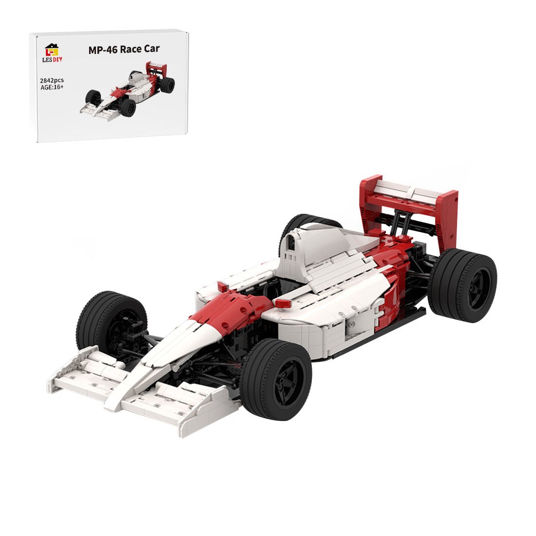 MOC-180921 McLaren F1 MP4/6 1:8 Scale | LesDiy
