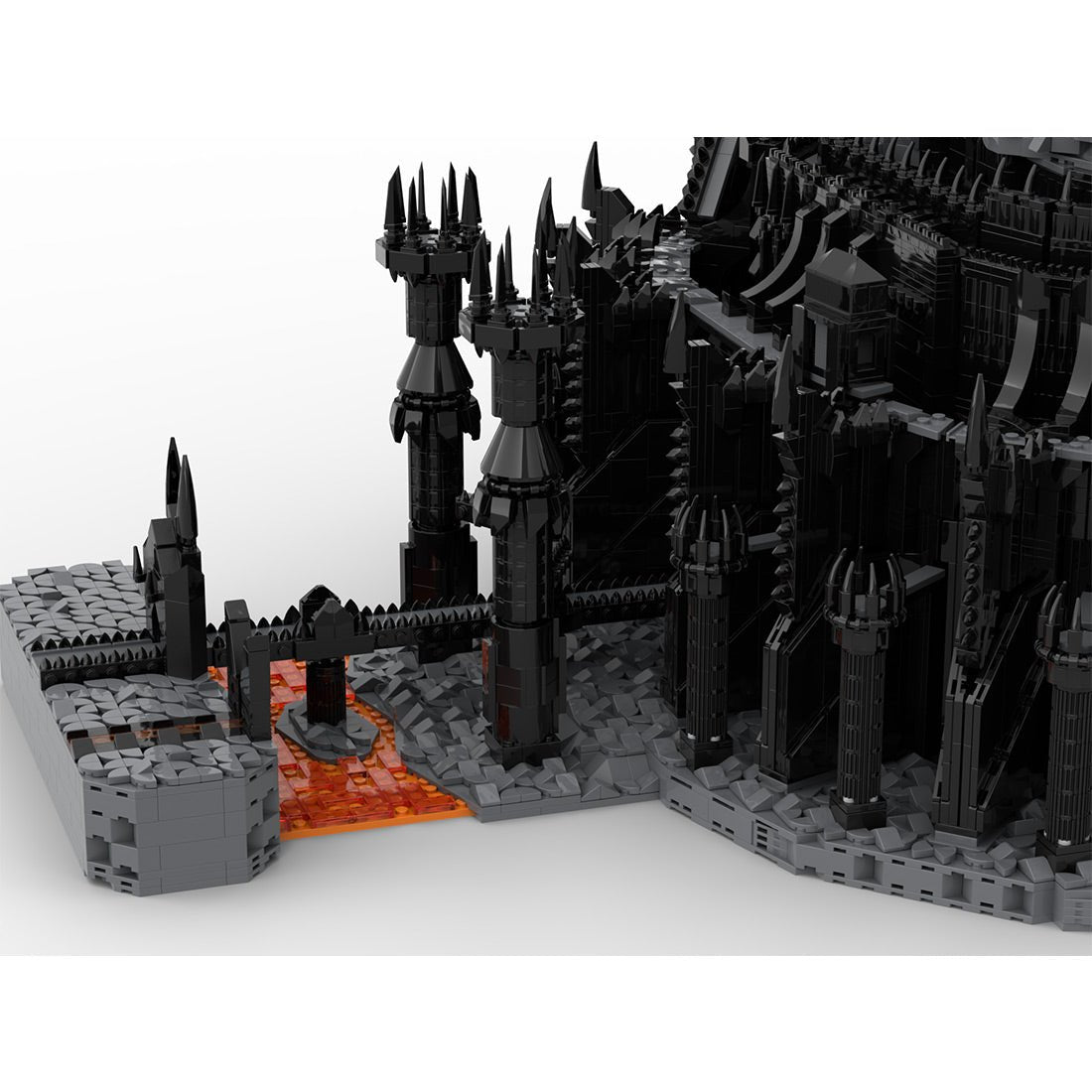 MOC-181067 LOTR - Barad-dûr Building Blocks | LesDiy
