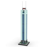 MOC - 181665 Guangzhou CITIC Plaza - 1/800 Scale Building Blocks - LesDiy - Building Blocks - 