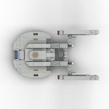 MOC - 181910 1/1500 Scale Sci - Fi Space Starship Building Blocks - LesDiy - 