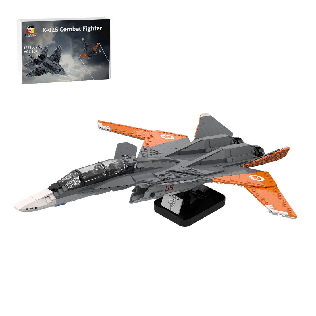MOC-181911 1:35 Scale X-02S Strike Wyvern Building Blocks | LesDiy