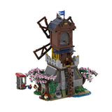 MOC - 182124 Forest Windmill Building Blocks - LesDiy - 