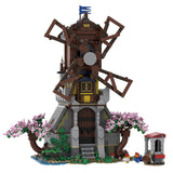 MOC - 182124 Forest Windmill Building Blocks - LesDiy - 