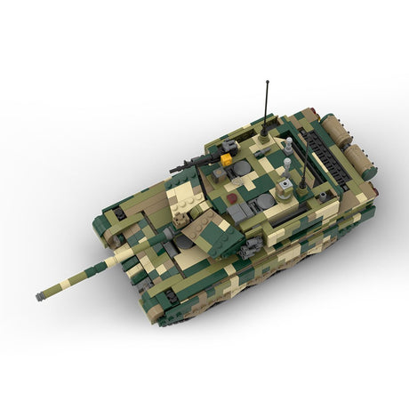 MOC - 183439 TYPE - 99A | Main Battle Tank - 1:35 Scale - LesDiy - 