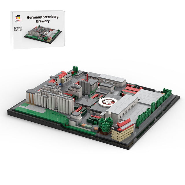 MOC - 184323 Sternburg Brewery, Leipzig, Germany - LesDiy - 