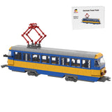 MOC - 184729 Tram LVB Leipzig (Tatra T4D) Building Blocks - LesDiy - Building Blocks
