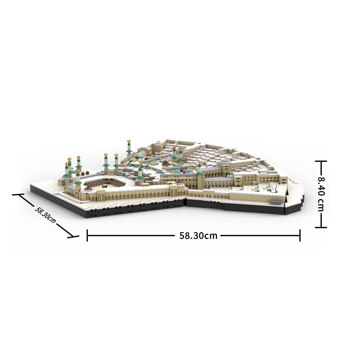 MOC - 184753 Masjid al - Haram Building Blocks - LesDiy - Building Blocks