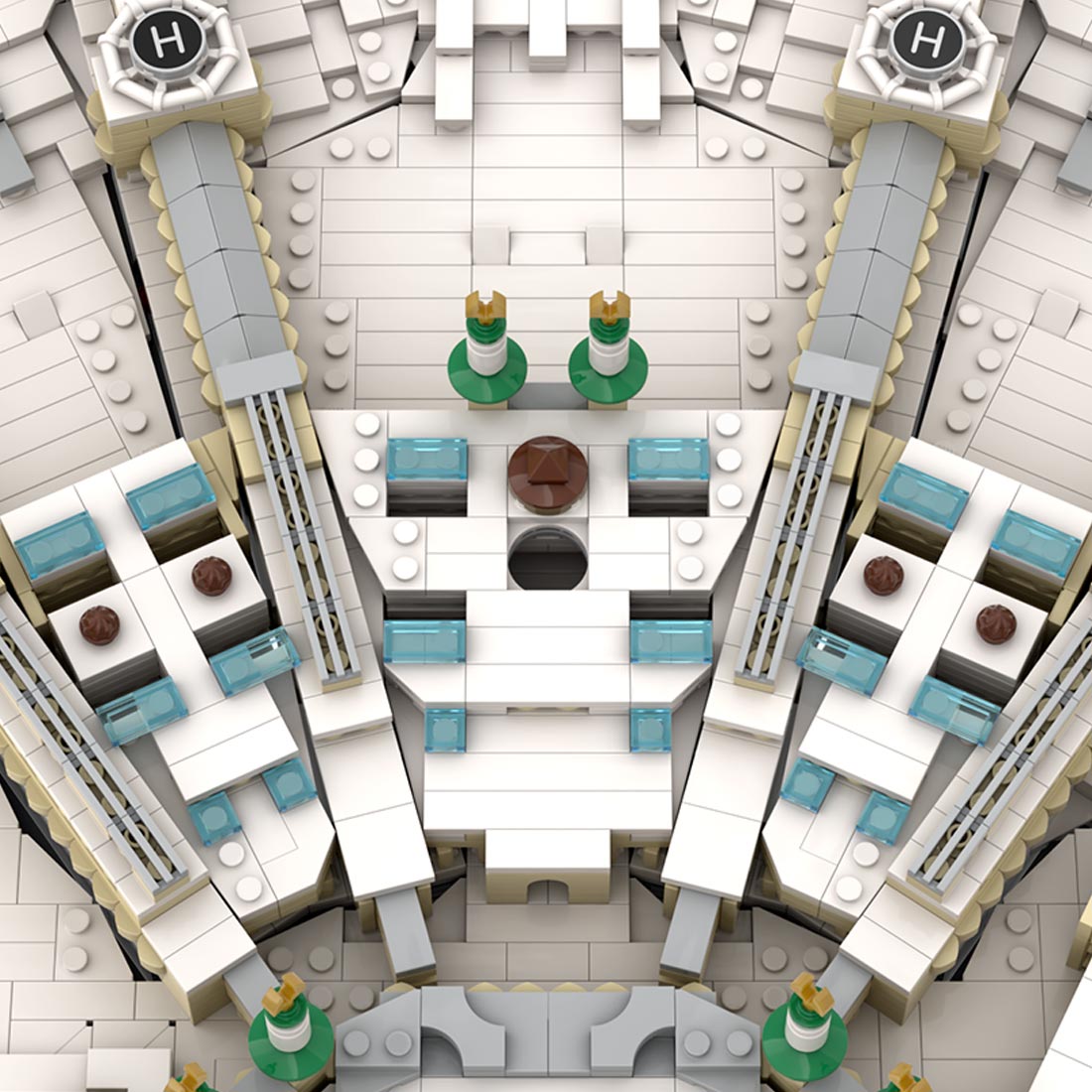 MOC - 184753 Masjid al - Haram Building Blocks - LesDiy - Building Blocks