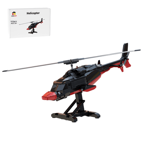 MOC - 184933 AIRWOLF series: REDWOLF - LesDiy - 