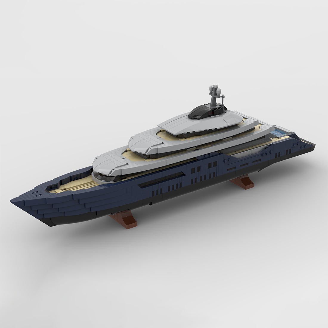MOC - 185088 Luxury Yacht (Mini Scale) - LesDiy - 