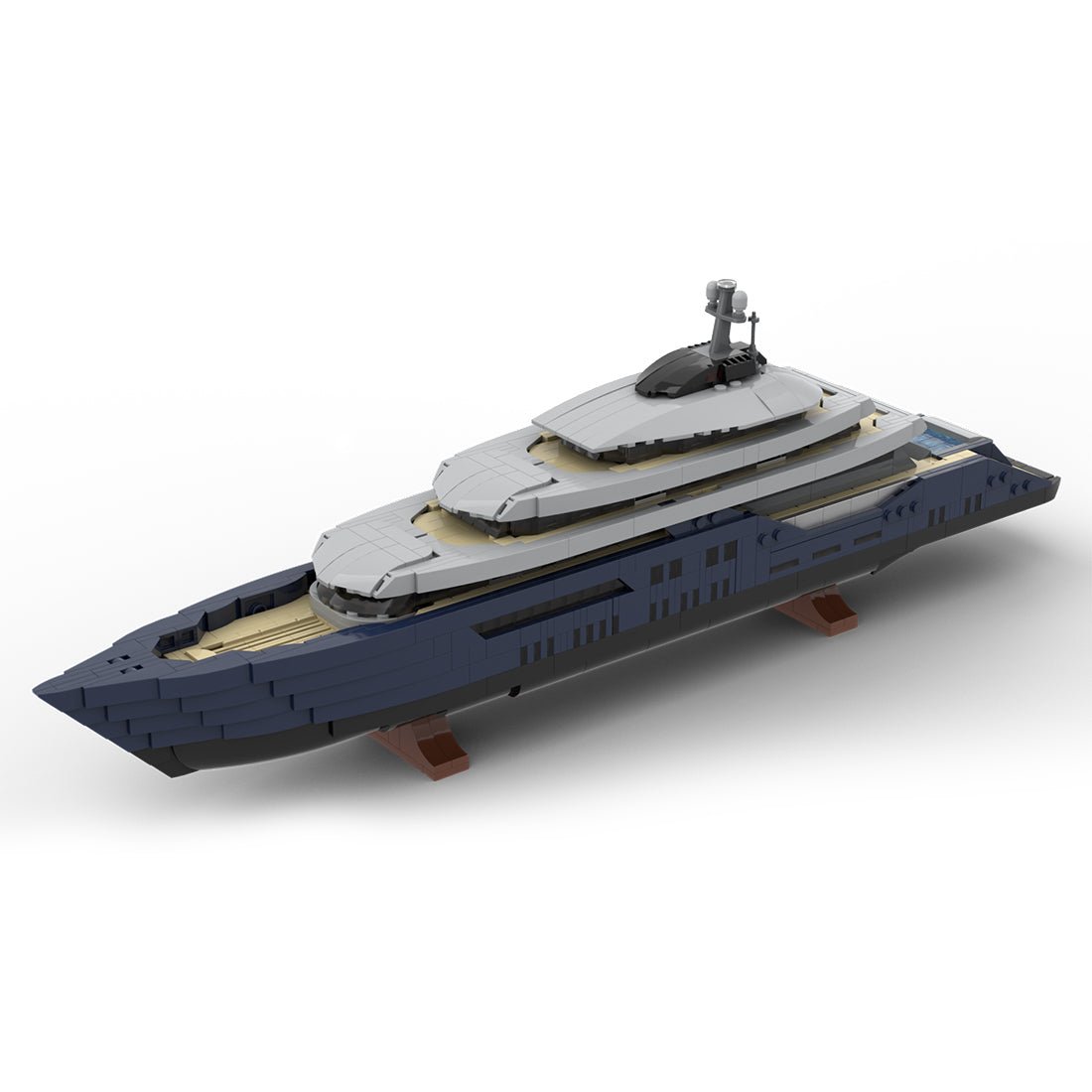 MOC - 185088 Luxury Yacht (Mini Scale) - LesDiy - 