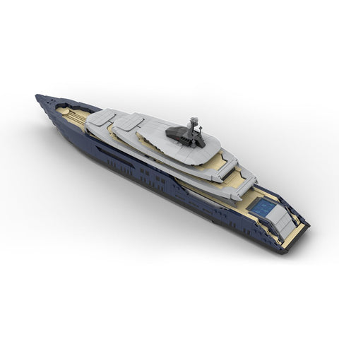MOC - 185088 Luxury Yacht (Mini Scale) - LesDiy - 