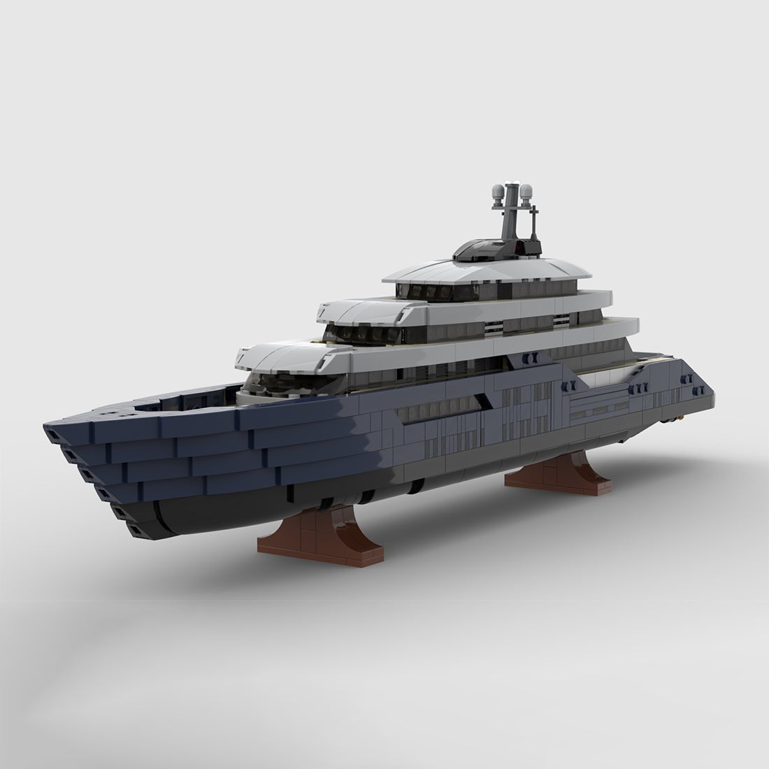 MOC - 185088 Luxury Yacht (Mini Scale) - LesDiy - 