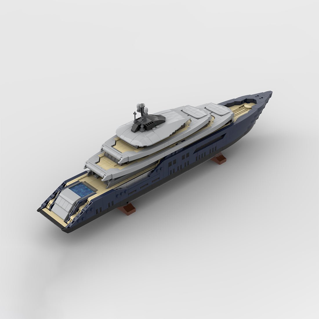 MOC - 185088 Luxury Yacht (Mini Scale) - LesDiy - 