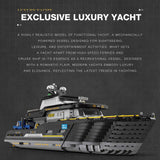 MOC - 185307 Explorer's Yacht - Mini - fig scale - full interior Building Blocks - LesDiy - 