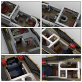 MOC - 185307 Explorer's Yacht Mini - fig Scale Full Interior - LesDiy - 