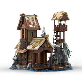 MOC-185525 Viking Port House Building Blocks-LesDiy-MOC-