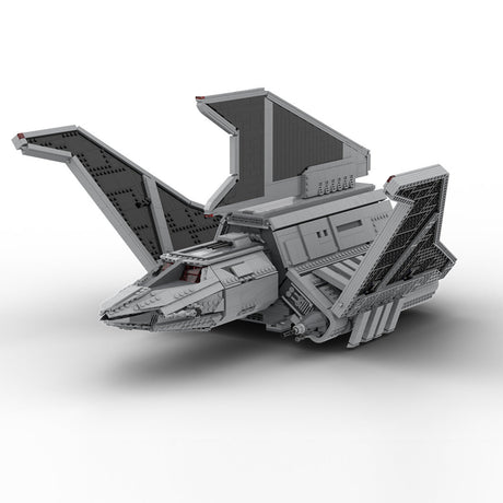 MOC - 185675 SW UCS The Havoc Marauder Shuttle of the Bad Batch Upgraded version Building Blocks - LesDiy - 