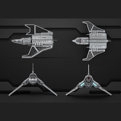 MOC - 185675 SW UCS The Havoc Marauder Shuttle of the Bad Batch Upgraded version Building Blocks - LesDiy - 