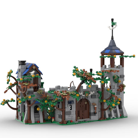 MOC - 185913 Castle Forest - Forestmens Building Blocks - LesDiy - 