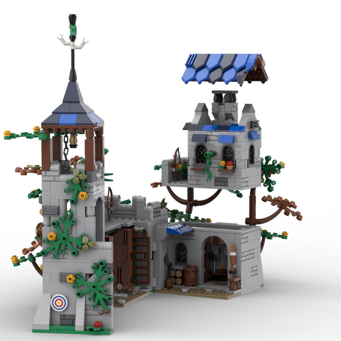 MOC-185913 Castle Forest - Forestmens Building Blocks | LesDiy