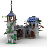 MOC - 185913 Castle Forest - Forestmens Building Blocks - LesDiy - 