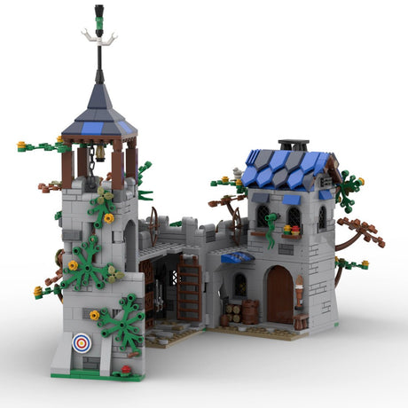 MOC - 185913 Castle Forest - Forestmens Building Blocks - LesDiy - 