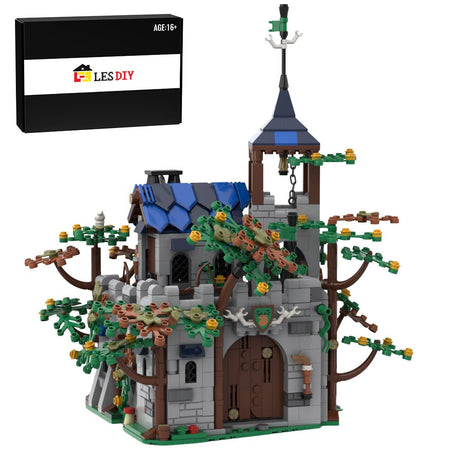 MOC - 185913 Castle Forest - Forestmens Building Blocks - LesDiy - 