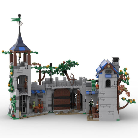MOC - 185913 Castle Forest - Forestmens Building Blocks - LesDiy - 