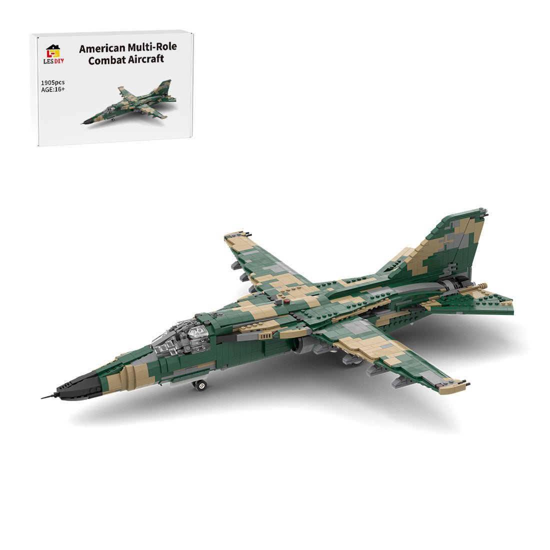 MOC - 186349 F - 111 Aardvark - 1:35 Scale - LesDiy - 