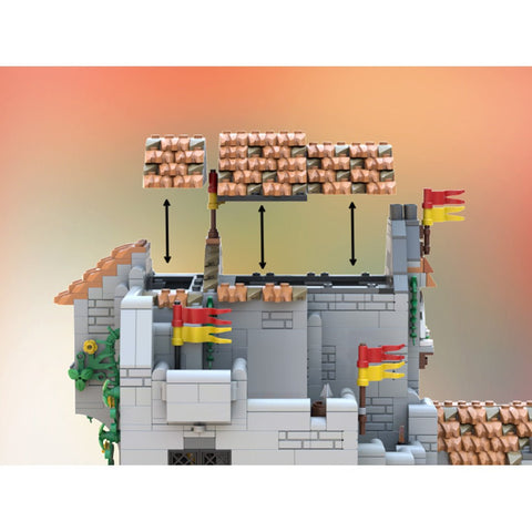MOC - 187043 Lion's caslte - LesDiy - 