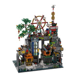 MOC-187763 Modular East Asian Floating City Building Blocks-LesDiy-MOC-