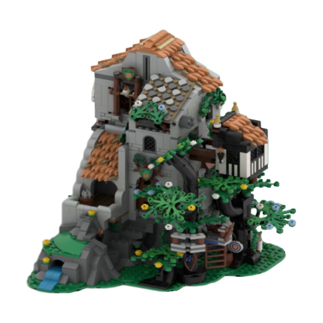 MOC - 189040 Forest Castle - LesDiy - 