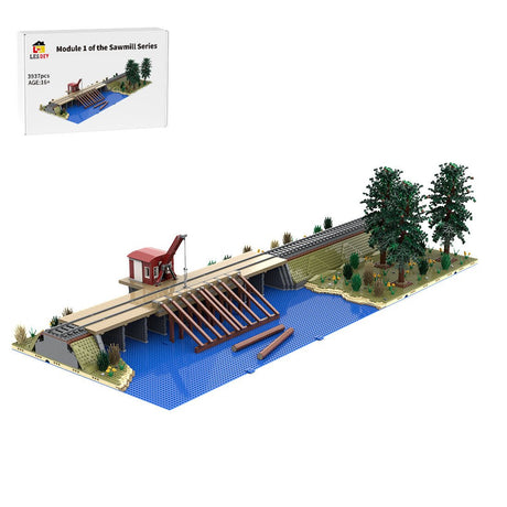 MOC - 189100 Sawmill Series: Log Dump Model 1 Building Blocks - LesDiy - Building Blocks