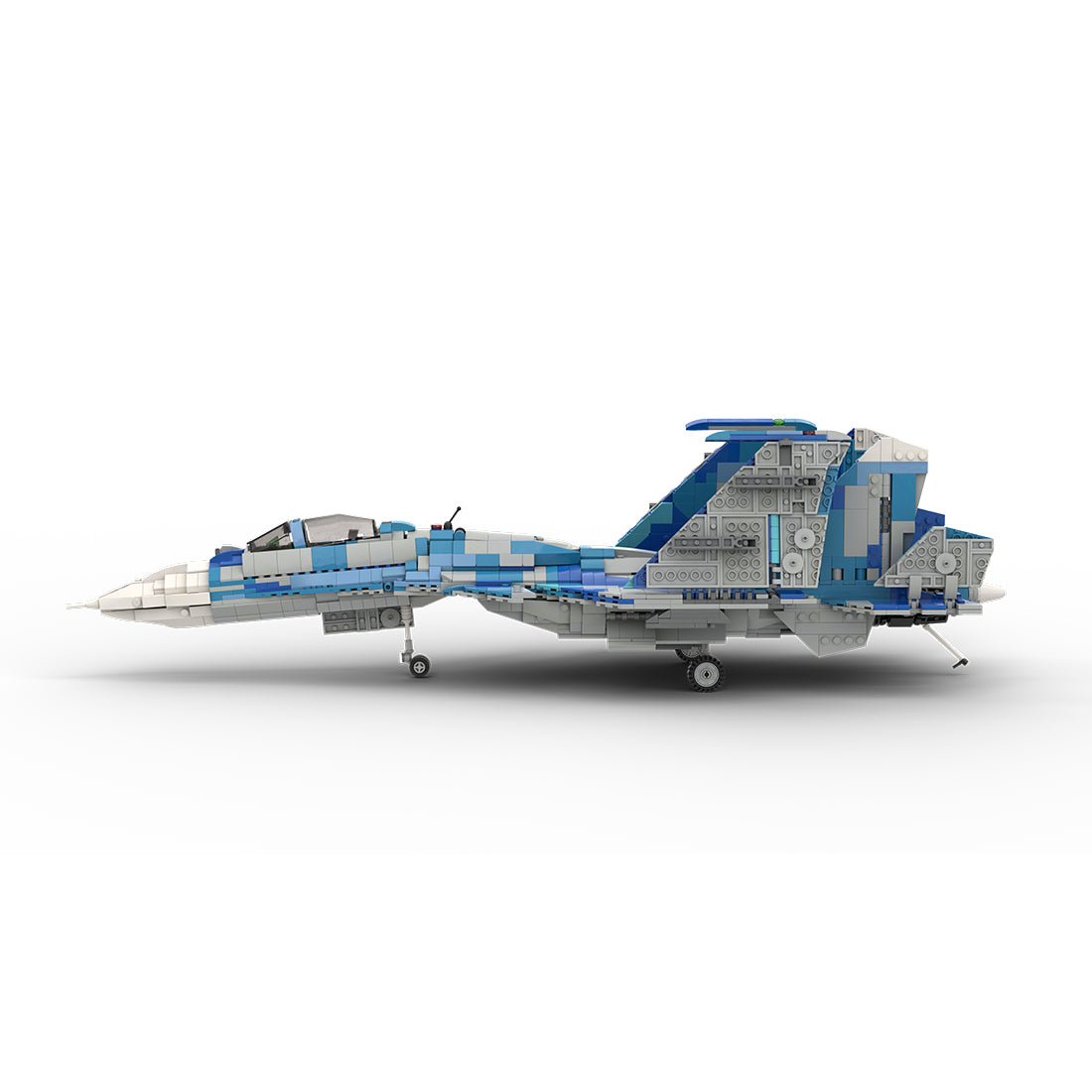 MOC - 190117 1/35 Scale Sukhoi | SU - 33 Flanker D Building Blocks - LesDiy - building blocks