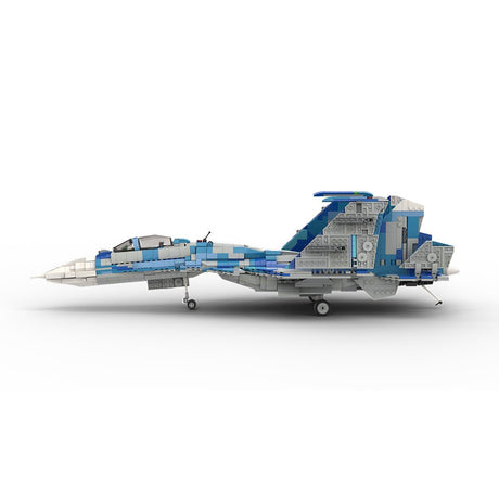 MOC - 190117 1/35 Scale Sukhoi | SU - 33 Flanker D Building Blocks - LesDiy - building blocks