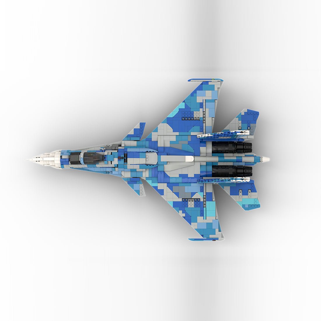 MOC - 190117 1/35 Scale Sukhoi | SU - 33 Flanker D Building Blocks - LesDiy - building blocks