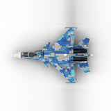 MOC - 190117 1/35 Scale Sukhoi | SU - 33 Flanker D Building Blocks - LesDiy - building blocks